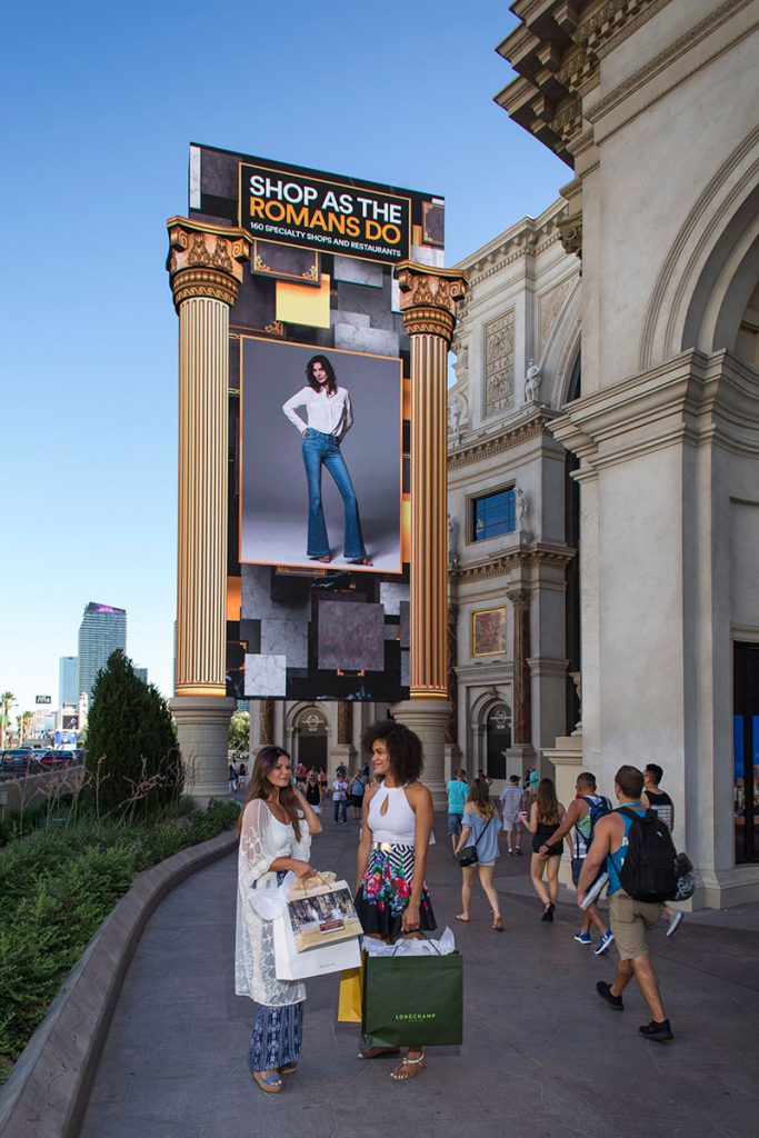 New 85 FOOT Digital Marquee – The Forum Shops at Caesars Palace - yaham