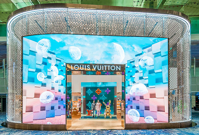 Louis Vuitton opens first airport boutique in South Asia at Changi