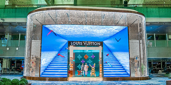 Louis Vuitton Opens 1st Airport Store in South Asia in Singapore's Changi  Airport Terminal 3