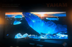 Yaham unveiled small pixel spacing P1.27 at ISE...