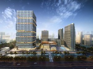 Yaham installs futuristic display for Haloplaza