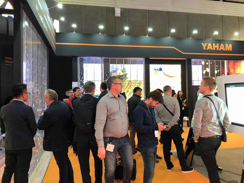 Yaham revealed the latest LED display solutions at ISE 2019 - yaham