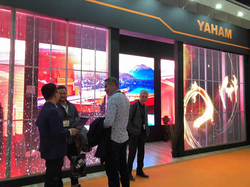 Yaham revealed the latest LED display solutions at ISE 2019 - yaham