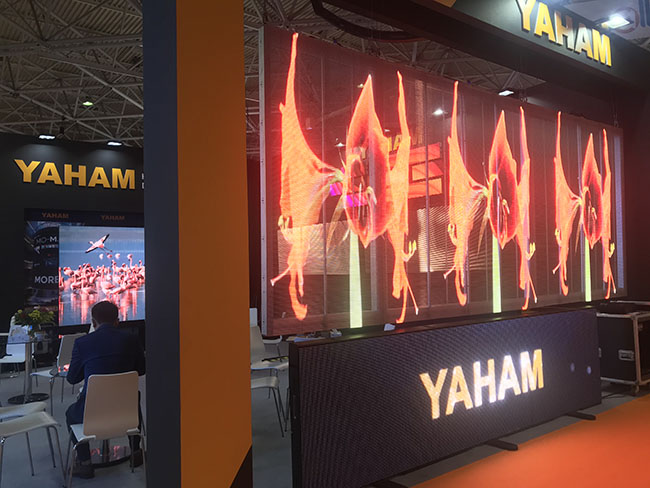 Yaham reveals high-end LED display solutions at ISE2020 - yaham