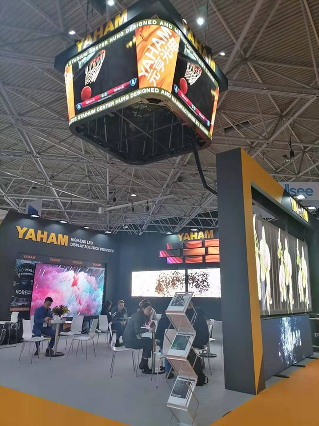 Yaham reveals high-end LED display solutions at ISE2020 - yaham