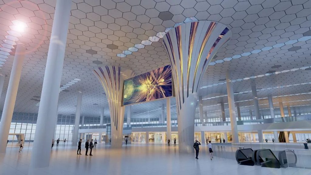 Shenzhen Airport Creative Screen, China - yaham