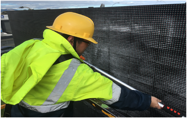 How do you wash the outdoor screen ？ - yaham