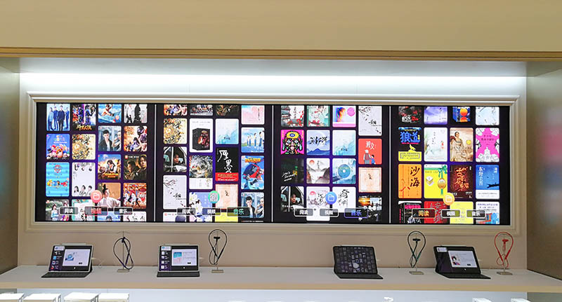 Yaham LED Displays Create a Fully Connected, Intelligent World in Huawei Store - yaham