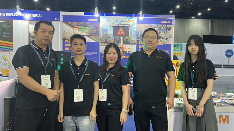 Yaham Traffic Highlighted Latest Traffic Signs In Thailand Roads&amp;Traffic Expo - yaham