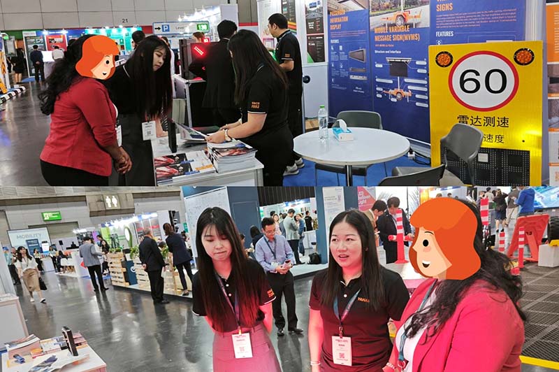 Yaham Traffic Highlighted Latest Traffic Signs In Thailand Roads&amp;Traffic Expo - yaham