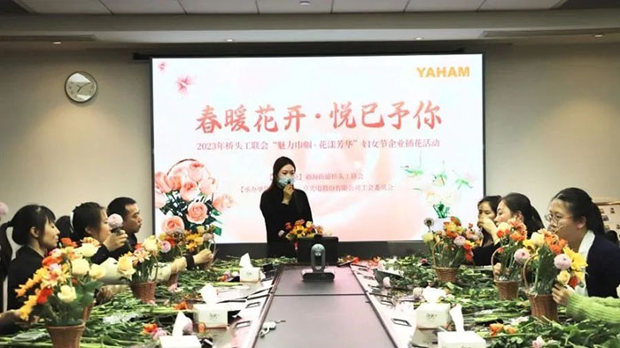 An Impressive Flower Workshop Celebrating Women’s Day - yaham