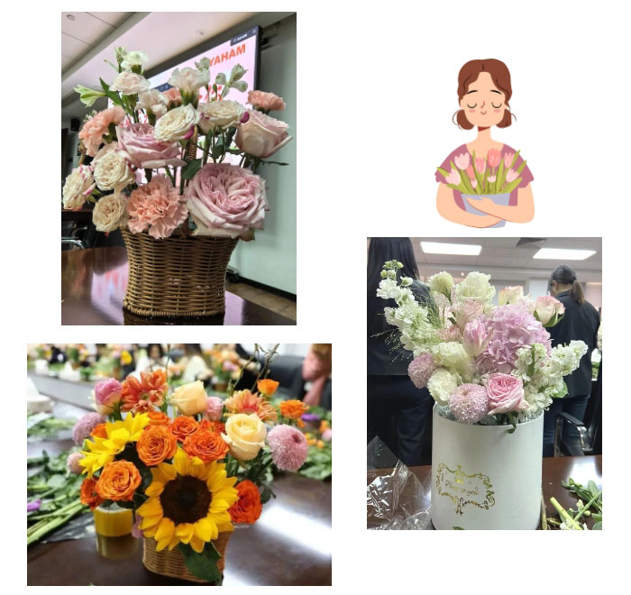 An Impressive Flower Workshop Celebrating Women’s Day - yaham