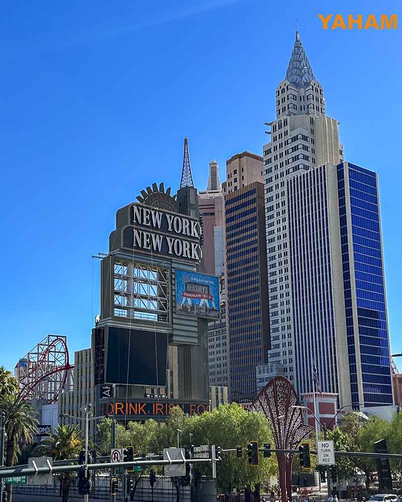 Yaham Unveils a New LED Pylon at New York-New York - yaham