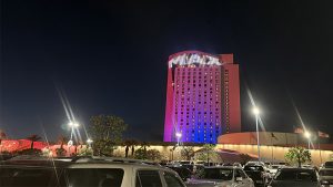 Yaham Lights up New Light Strips for Morongo Ca...