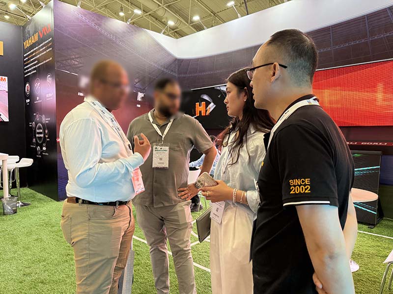 Yaham Sports LED Solutions Shine at FSB - yaham