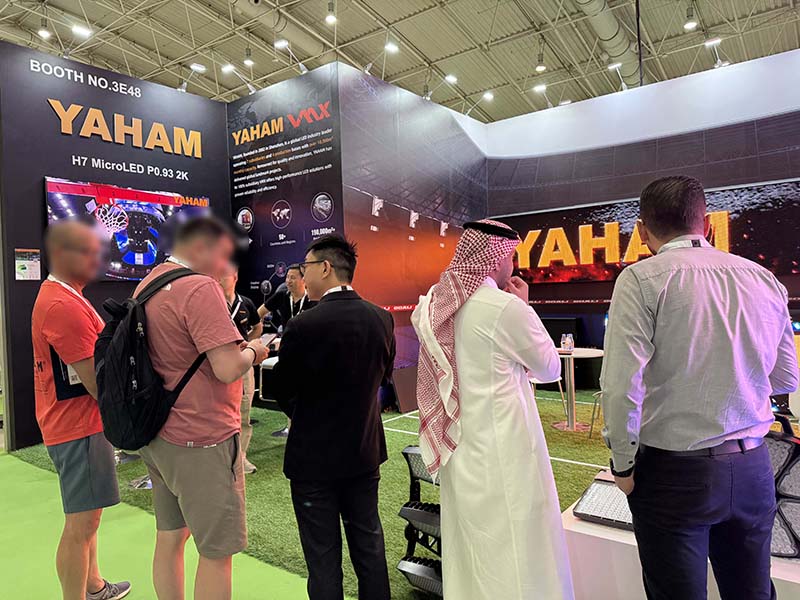 Yaham Sports LED Solutions Shine at FSB - yaham