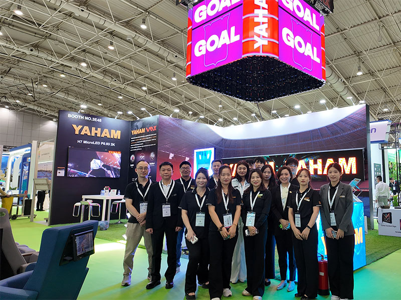 Yaham Sports LED Solutions Shine at FSB Yaham Sports LED Solutions Shine at FSB