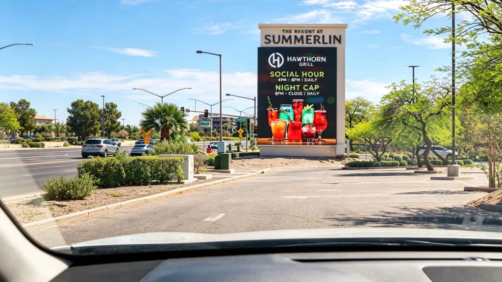 YAHAM Project Spotlight | 220 m&sup2; Outdoor LED Display Lights Up a Las Vegas Resort - yaham